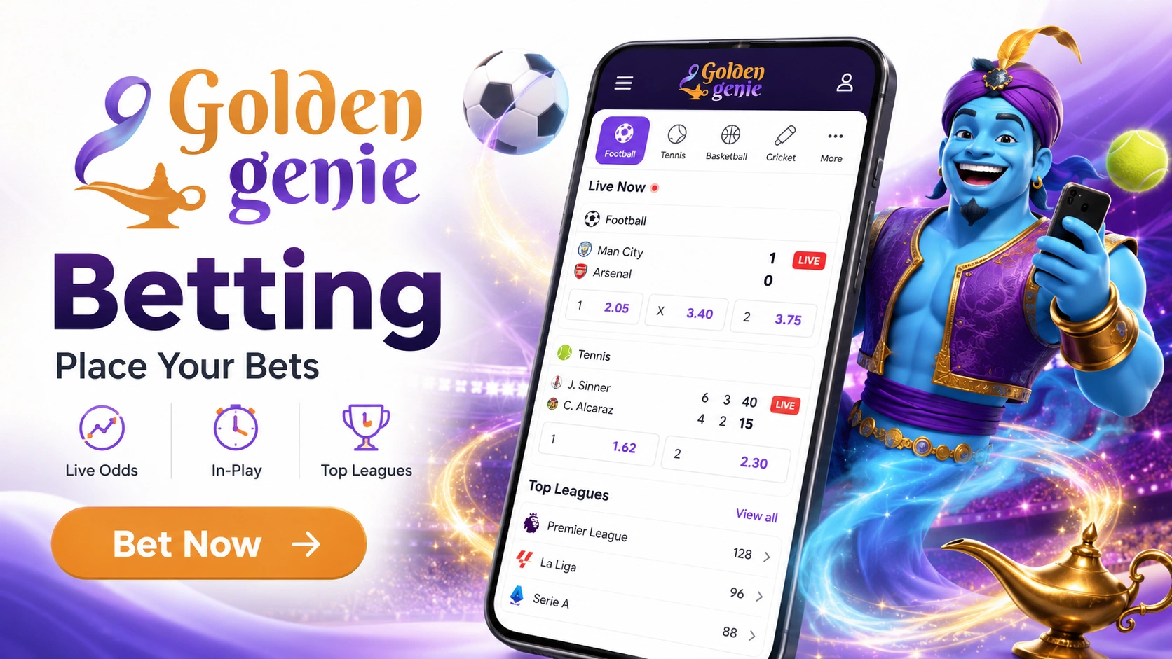 Golden Genie sportsbook
